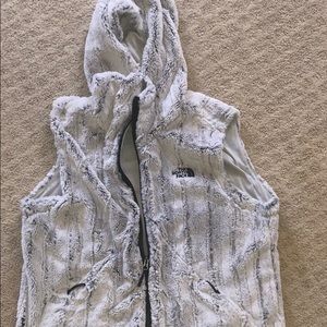 North Face Fur vest